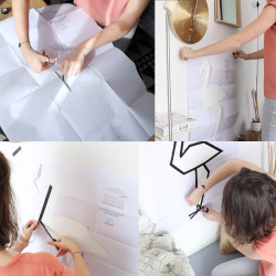 tuto kit diy deco mur masking tape