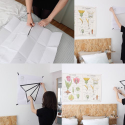 tuto diy kit masking tape bateau deco murale