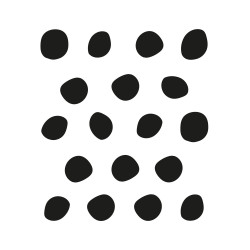stickers muraux pois irréguliers déco mur noir stickers muraux pois irréguliers déco mur noir