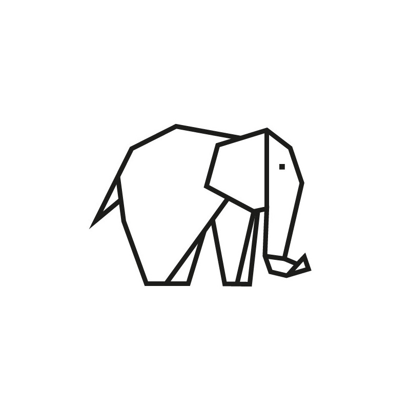 kit diy masking tape elephant noir kit diy masking tape elephant noir