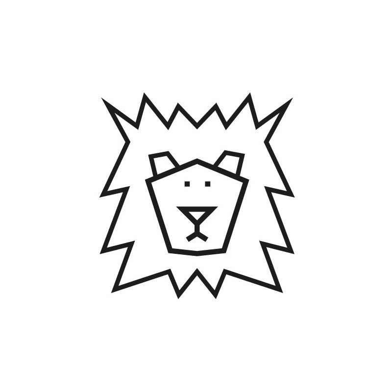 kit diy masking tape lion deco noir kit diy masking tape lion deco noir