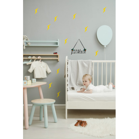 Lettrage plexi déco mur chambre enfant petit filou et puis c'est tout