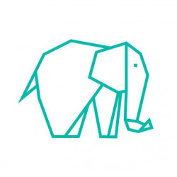 kit diy masking tape elephant menthe