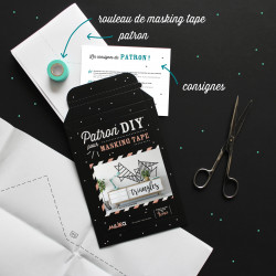 Packaging kit DIY pour masking tape triangles