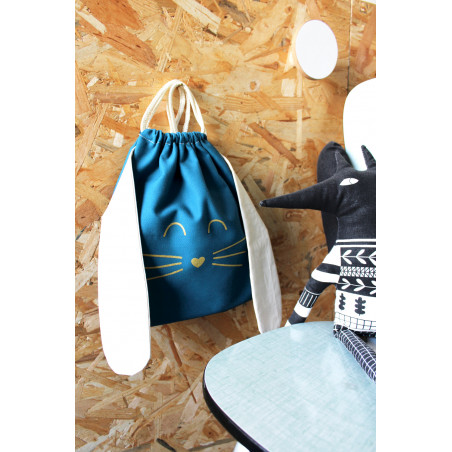 Sac lapin pour enfant DIY personnalisé