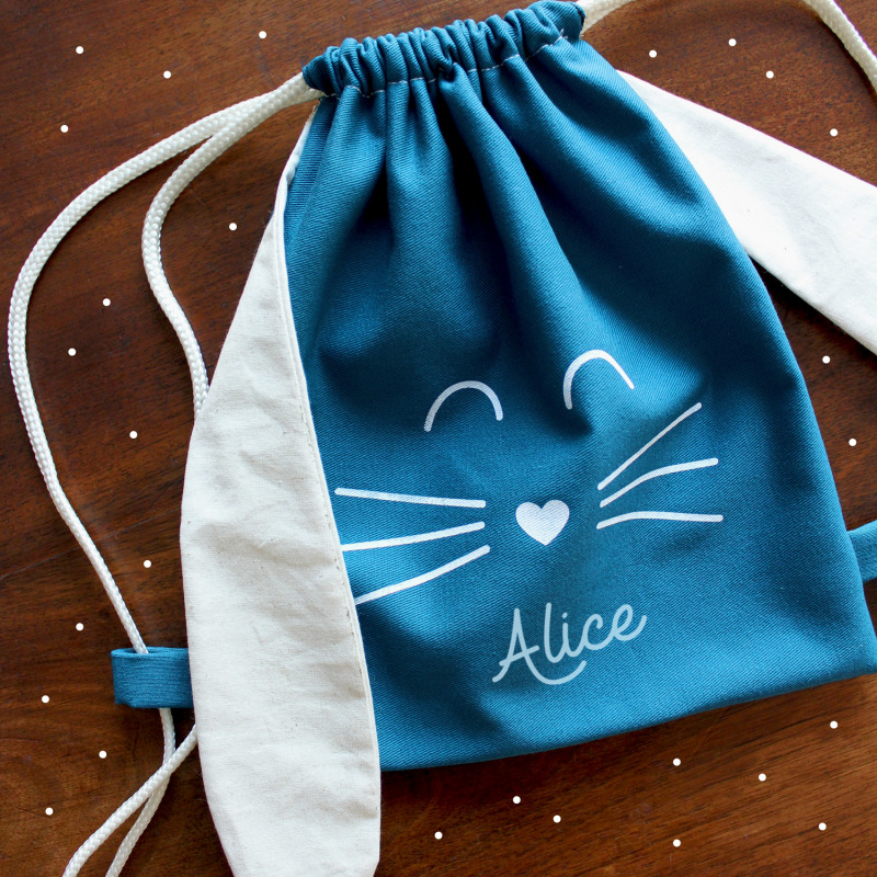 Atelier créatif DIY sac pour enfant lapin Amiens Atelier créatif DIY sac pour enfant lapin Amiens