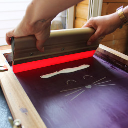 Atelier sérigraphie sac pour enfant Amiens