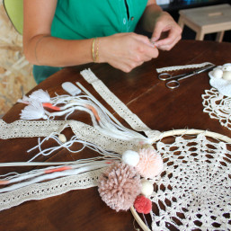 Atelier DIY sur Amiens attrape-rêves