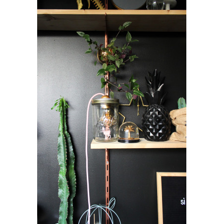 Lampe déco DIY à réaliser lors d'un atelier de MilieO