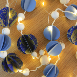 Atelier DIY de Noël à côté d'Amiens, guirlande de Noël