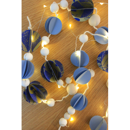 Atelier DIY de Noël à côté d'Amiens, guirlande de Noël