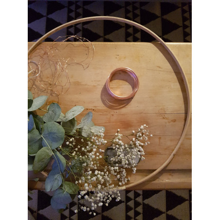 Atelier couronne de Noël eucalyptus à côté d'Amiens