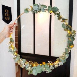 Atelier couronne de Noël Amiens