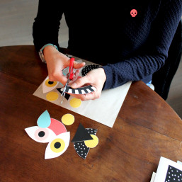 Atelier déco mobile en papier à côté d'Amiens