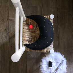 Atelier DIY couture coussin lune