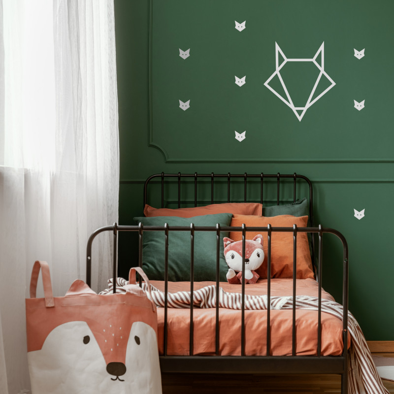 Stickers déco renard chambre enfant